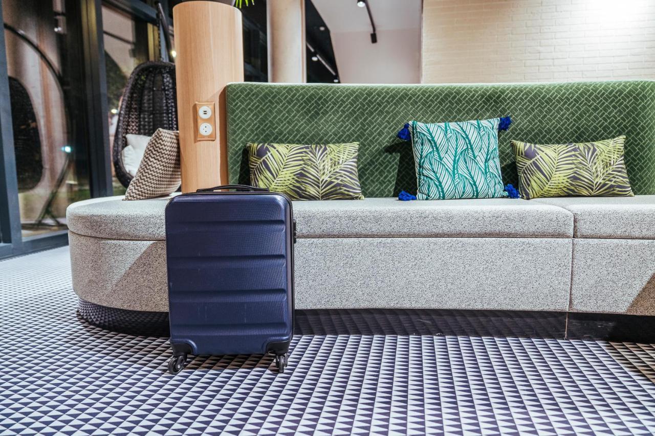 Ibis Budget Rouen Centre Rive Gauche Bagian luar foto